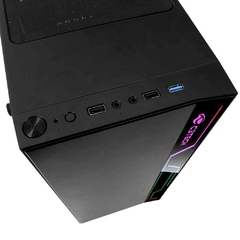 Gabinete Gamer C3Tech MT-G400BK Com Led Rgb Frontal - ATX, Micro-ATX e Mini-ITX - comprar online