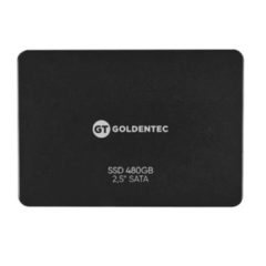 SSD 480GB Goldentec Sata III Leitura 500MB/S Gravacao 400MB/S - 1 Ano de Garantia