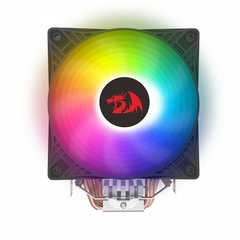 Air Cooler Redragon Agent 120mm Led Rainbow Intel/AMD LGA1200 | AM4 HeatPipe: 4 (6mm) TDP: 145W - CC-2011 - WZetta: Pcs, Eletrônicos, Áudio, Vídeo e mais