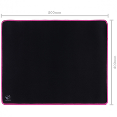Mouse Pad Médio Pcyes Colors Black/Pink 500x400x3mm - loja online