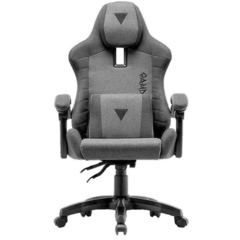 Cadeira Gamer Gamdias Zelus E3 Weave L Gb até 120kg C/ Apoio De Braço Cinza/preto