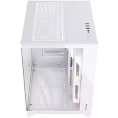 Gabinete Gamer Fortrek Clarity White *Sem Fan* - Micro-ATX e Mini-ITX - loja online