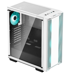 Gabinete Gamer Deepcool CC 560 White *Com 4 Fans Led* - ATX, Micro-ATX e Mini-ITX - loja online