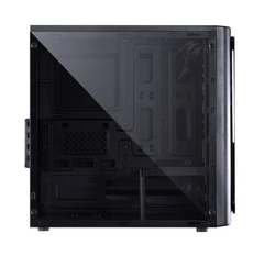 Gabinete Gamer Pcyes Venus Black *Com 2 Fans Led Verde* - Micro-ATX e Mini-ITX - WZetta: Pcs, Eletrônicos, Áudio, Vídeo e mais