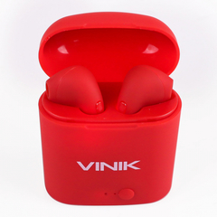 Fone de Ouvido Bluetooth Easy W1+ TWS Red Vinik - loja online