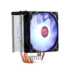 Air Cooler Redragon SIF 120mm Led Rainbow Intel/AMD LGA1700/1366 | AM4 HeatPipe: 4 (6mm) TDP: 150W - CC-1052 - loja online