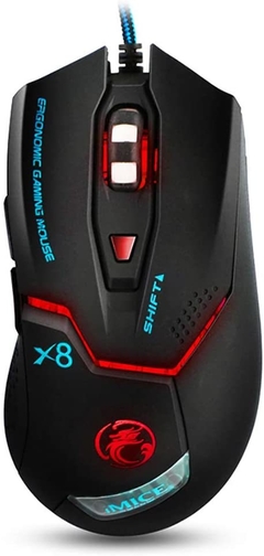 Mouse Gamer iMice X8 Gaming 3.600DPI na internet