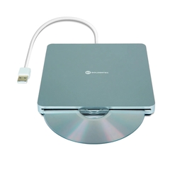 Leitor Gravador de CD/DVD Externo Portátil Slim USB GT - loja online