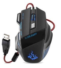 Mouse Gamer Infokit XSoldado GM-700 3.200DPI - WZetta: Pcs, Eletrônicos, Áudio, Vídeo e mais