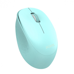 Mouse Sem Fio Pcyes Mover Green 2.4GHZ 1600DPI Clique Silencioso - loja online