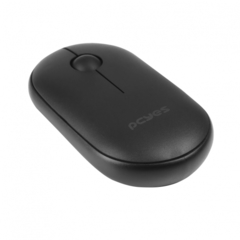 Mouse sem Fio Bluetooth Pcyes College Black 1600DPI Clique Silencioso - loja online