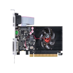 Placa de Vídeo AMD HD 5450 1GB DDR3 Pcyes Single Fan 64 Bits Saída Hdmi, Dvi, Vga