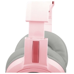Imagem do Headset Gamer Redragon Mento Pink Led RGB P2 C/ Adaptador P3 (Pega em Todas as Plataformas)