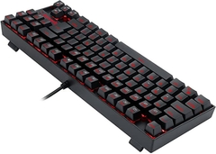 Teclado Mecânico 80% Redragon Kumara Black Single Color Switch Blue