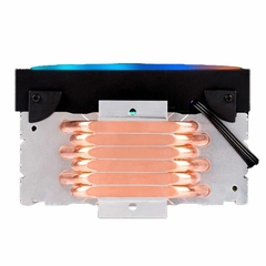 Imagem do Air Cooler Boreas M1 610 120mm Led ARGB (3 Pinos 5V Controlar) Intel/AMD LGA1700/2066/2011 | AM4 HeatPipe: 6 (6mm) - BOREAS M1-610