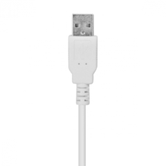 Imagem do Mouse Óptico USB Vinik Branco Dynamic Slim DM126B 1.600 DPI