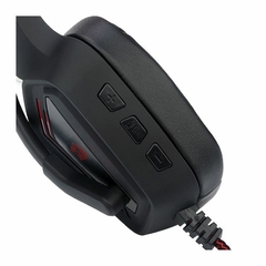 Imagem do Headset Gamer Redragon Muses 2 Black Led Surround 7.1 USB