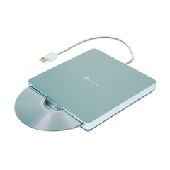 Imagem do Leitor Gravador de CD/DVD Externo Portátil Slim USB GT