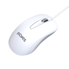 Imagem do Kit Teclado e Mouse USB PCYes Soft White 2m