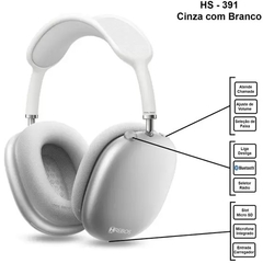 Headphone Wireless Hrebos HS-391 - loja online