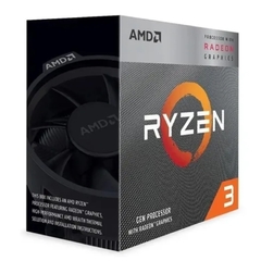 Processador AMD Ryzen 3 3200G 3.60GHz (4.00GHz Max Turbo) 4N/4T 6MB Cache AM4 (com vídeo) - YD3200C5FHBOX