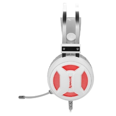 Headset Gamer Redragon Minos Lunar White Led 7.1 USB