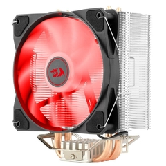 Air Cooler Redragon TYR 120mm Led Vermelho Intel/AMD LGA1200/1366 | AM4 HeatPipe: 4 (6mm) TDP: 130W - CC-9104R - comprar online
