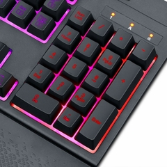 Teclado Redragon Shiva Black RGB