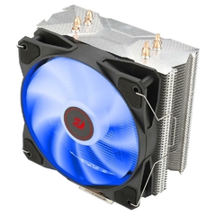 Air Cooler Redragon TYR 120mm Led Azul Intel/AMD LGA1200/1366 | AM4 HeatPipe: 4 (6mm) TDP: 130W - CC-9104B - WZetta: Pcs, Eletrônicos, Áudio, Vídeo e mais