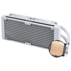 Water Cooler Pcyes Sangue Frio 2 White 240mm Intel/AMD LGA1700/2066/2011 | AM4 TDP: 250W na internet