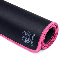 Mouse Pad Médio Pcyes Colors Black/Pink 500x400x3mm - comprar online
