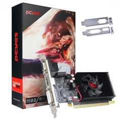 Placa de Vídeo AMD R5 220 2GB DDR3 Pcyes Single Fan 64 Bits Saída Hdmi, Dvi, Vga - comprar online