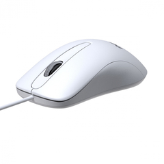 Kit Teclado e Mouse USB PCYes Soft White 2m - comprar online