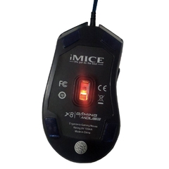 Mouse Gamer iMice X8 Gaming 3.600DPI - WZetta: Pcs, Eletrônicos, Áudio, Vídeo e mais
