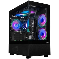 Gabinete Gamer OnePower Crystal CC-202B *Com 3 Fans Led Rgb* *Com Controladora e Controle* - Micro-ATX e Mini-ITX - comprar online