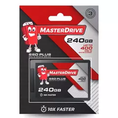 SSD 240GB MasterDrive Sata III Leitura 430MB/S Gravacao 400MB/S - 1 Ano de Garantia - comprar online