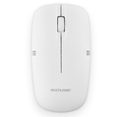 Mouse Sem Fio Multilaser Branco 2.4GHZ 1200DPI