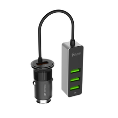 Carregador Veicular com 4 USB Quick Charge 3.0 C3Tech UCV-Q430BK - comprar online