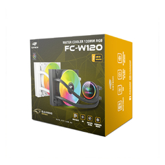 Water Cooler FC-W120WHRGB Branco C3Tech Gaming na internet