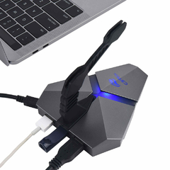 Mouse Bungee com Hub Leitor Micro SD C3Tech - comprar online