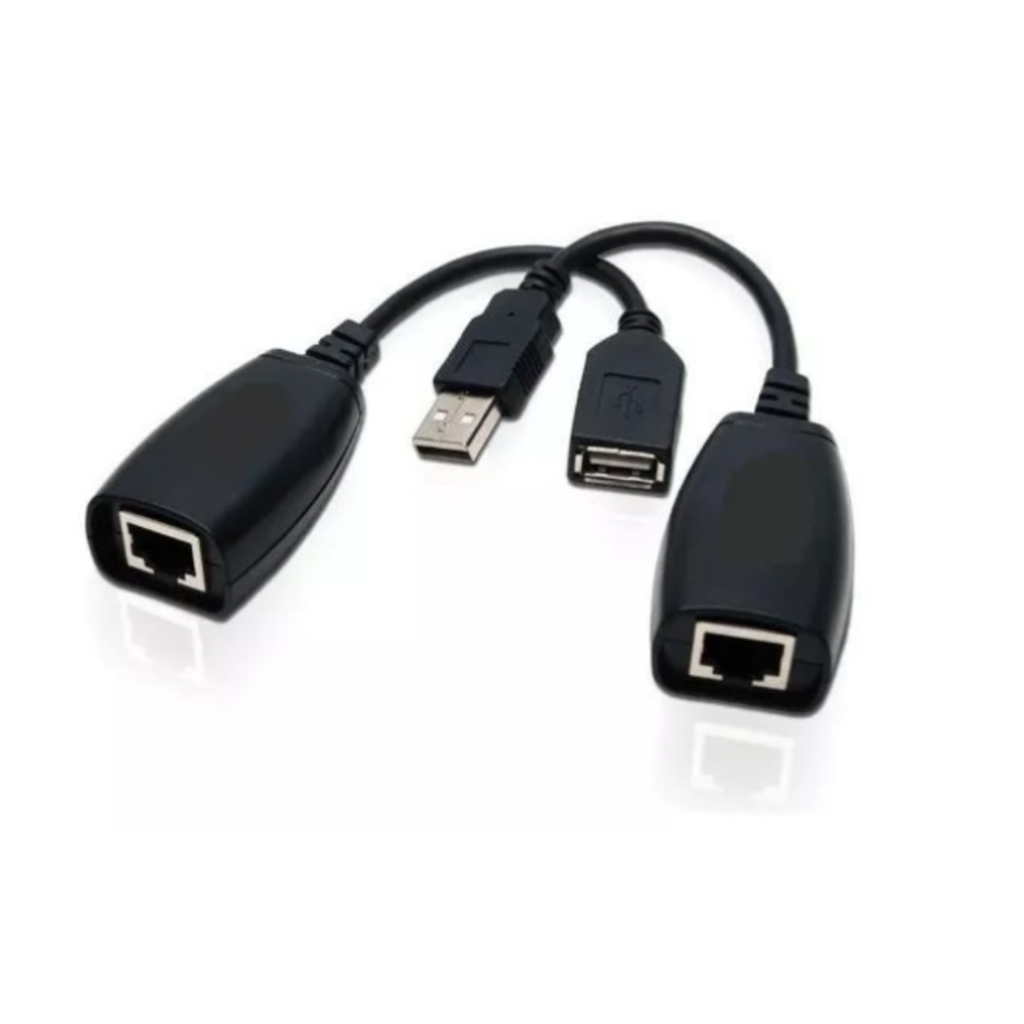 Cabo Extensor USB Via Cabo Ethernet RJ45 Knup 150m