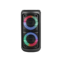 Caixa de Som Bluetooth Grasep D-4233 20W RMS Led Rgb TWS/USB/SD/BT/FM/MIC