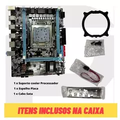 Placa Mãe LGA2011 X79 DDR3 c/ M.2 V1/V2 Revenger Knup - 6 Meses de Garantia na internet