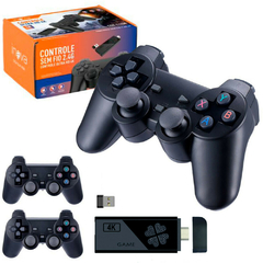 Video Gamer Stick Retro Inova CON11258 10 Mil Jogos com 2 Controle Sem Fio