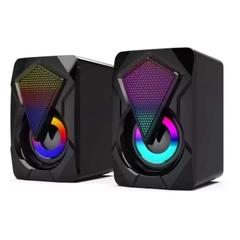 Caixa de Som Gamer Speakers Multimídia Knup KP-RO800 Rgb 6W Rms - comprar online