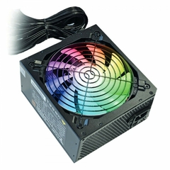 Fonte ATX 500W Real PFC Ativo 80 Plus Bronze Duex DX 500FSE+ RGB