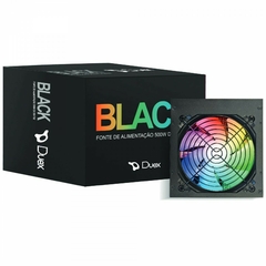 Fonte ATX 500W Duex DX 500FSE RGB - comprar online