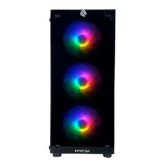 Gabinete Gamer Hayom GB1729 *Com 4 Fans Led Rgb* - ATX, Micro-ATX e Mini-ITX na internet