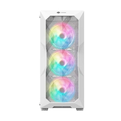 Gabinete Gamer Hayom White GB1730 *Com 3 Fans Led Rgb Controlável* - ATX, Micro-ATX e Mini-ITX - loja online