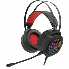 Headset Gamer Redragon Carmen, RGB, Drivers de 50mm, Multiplataformas, Black, H261